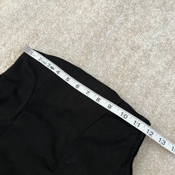 Elegant Black Lace Trim Skirt - Picture 8 of 11